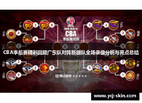 CBA季后赛精彩回顾广东队对阵新疆队全场录像分析与亮点总结